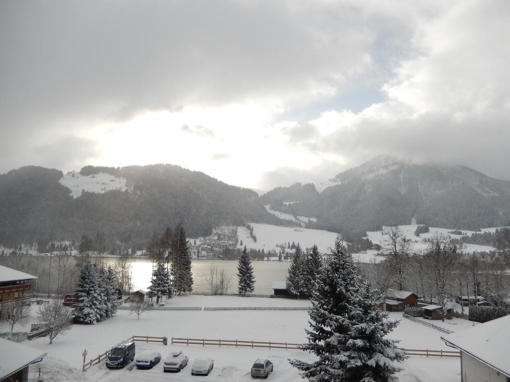 Hotel Garni Bernhard Am See Walchsee Esterno foto
